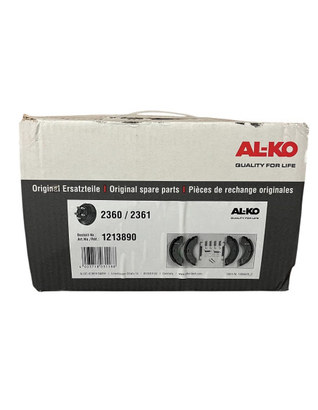 KIT MACHOIRES DE FREIN ALKO Ø 230 2360/2361 (pièces d'origine)