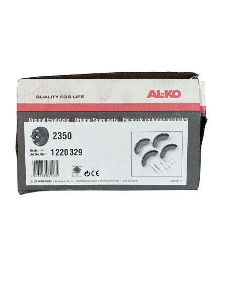 KIT MACHOIRES DE FREIN ALKO Ø 230 2350 (pièces d'origine)