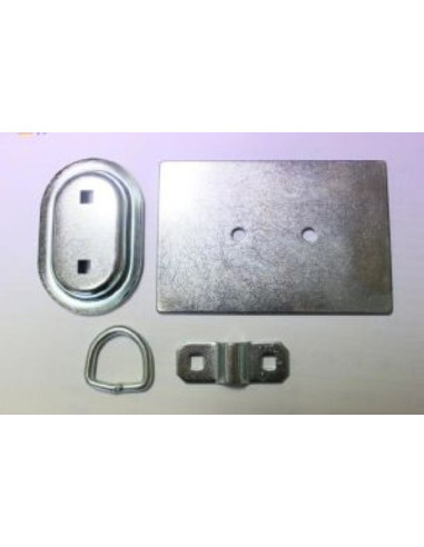 Anneau de fixation cuvette avec plaque de fixation