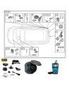 FR-066-D1 FAISCEAU 13 PLOTS FORD (Set0780) + PASSAGE VALISE
