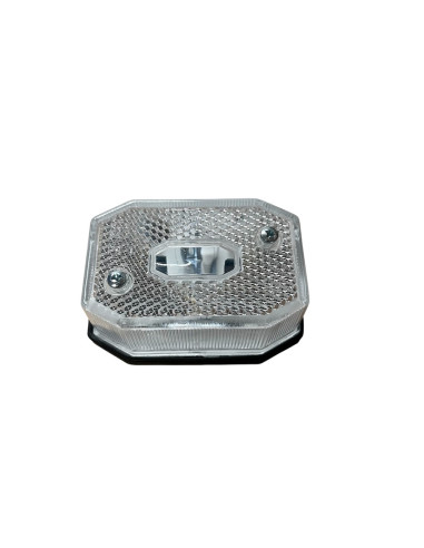 FEU DE POSITION GABARIT BLANC COMPATIBLE ASPOCK FLEXIPOINT (64x42x28)