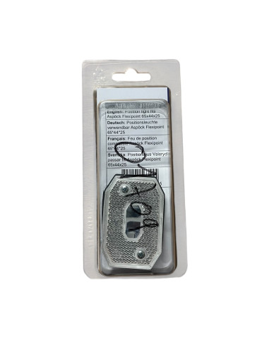 FEU DE POSITION GABARIT BLANC COMPATIBLE ASPOCK FLEXIPOINT (64x42x28)