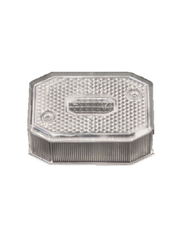 CABOCHON DE FEU DE POSITION GABARIT BLANC ASPOCK FLEXIPOINT (64x42x28)