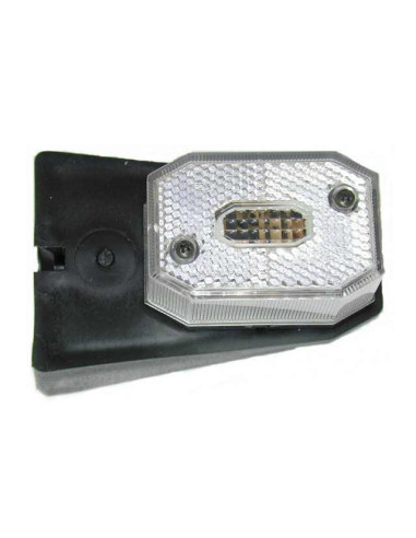 FEU DE POSITION GABARIT BLANC sur SUPPORT COMPATIBLE ASPOCK FLEXIPOINT