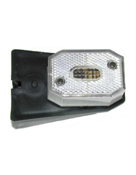 FEU DE POSITION GABARIT BLANC sur SUPPORT COMPATIBLE ASPOCK FLEXIPOINT