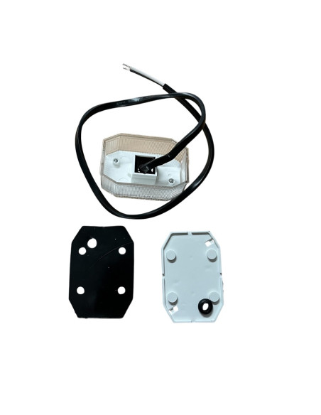 FEU DE POSITION LED FT-001 B I BLANC (65x42x30) 
