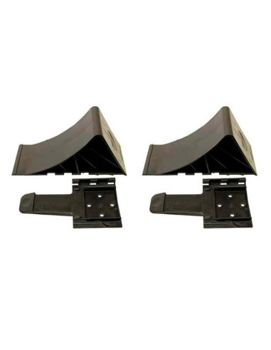 PAIRE DE CALE DE ROUE ET SUPPORT CHARGE 800 KG 