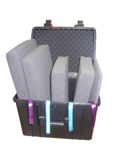 Coffre en ABS avec 4 tapis...