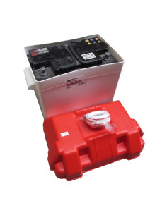 COFFRE PLASTIQUE  270 x 195 x H200 mm  POUR BATTERIE