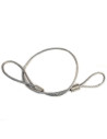 CABLE DE SECURITE LONGUEUR 610 MM POUR REMORQUE NON FREINEE