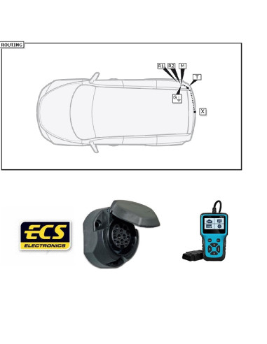 MB-110-H1 FAISCEAU 13 BROCHES VITO DE 05/24 -  + PASSAGE VALISE