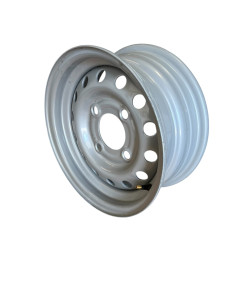 JANTE 13" 5,5J13 4 TROUS PERCAGE 130 X 4 DEPORT 20 (stock uniquement)