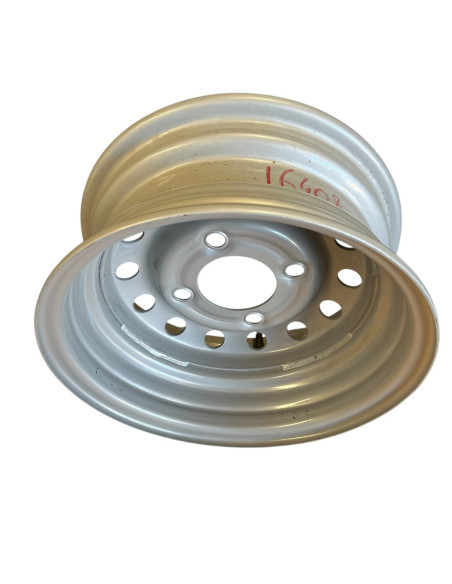 JANTE 13" 5,5J13 4 TROUS PERCAGE 130 X 4 DEPORT 20 (stock uniquement)