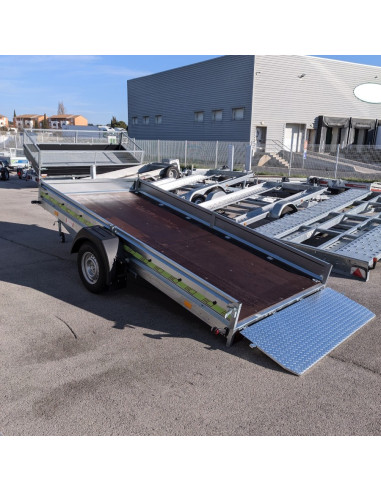 PLATEAU BASCULANT 380*180 - 1300 KG PTC 1 ESSIEU (Sorel)