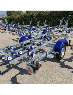 PORTE-BATEAU 1200 KG PTC - MULTI-ROULEAUX (Sunway)