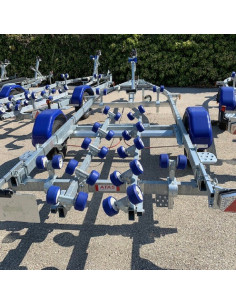 PORTE-BATEAU 1200 KG PTC - MULTI-ROULEAUX (Sunway) 2