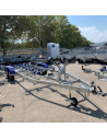 PORTE-BATEAU 1800 KG PTC - MULTI-ROULEAUX 2 ESSIEUX (Sunway)