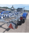 PORTE-BATEAU 3500 KG PTC  MULTI-ROULEAUX 2 essieux (Sunway)
