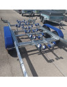 PORTE-BATEAU 3500 KG PTC  MULTI-ROULEAUX 2 essieux (Sunway)