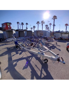 PORTE-BATEAU 1000 KG PTC - MULTI-ROULEAUX (Sunway) 2