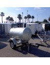 REMORQUE PORTE CITERNE 1000L PTC 1300 KG (Hubiere)
