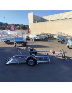 PORTE-MOTO CCL6 ABAISSABLE 499 KG PTC Stock Uniquement (Yo Remorques)
