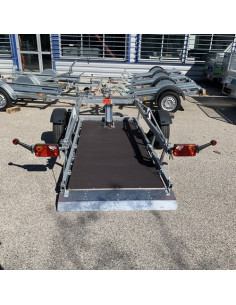 PORTE-MOTO CCL7 ABAISSABLE 750 KG PTC Stock Uniquement (Yo Remorques) 2