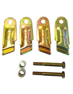 KIT de PATTES AMORTISSEUR ALKO CLIPSABLE sur BRAS ESSIEU (Pièce d'origine)