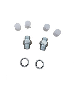 KIT 2 RACCORDS D + 2 JOINTS 3/8  - BENNE 39600 (Lider)