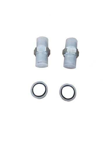 KIT 2 RACCORDS D + 2 JOINTS 3/8  - BENNE 39600 (Lider)