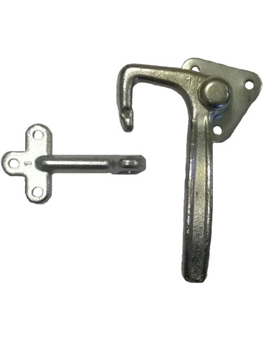 FERMETURE DE RIDELLE A LEVIER AVEC OEILET (Coté gauche)
