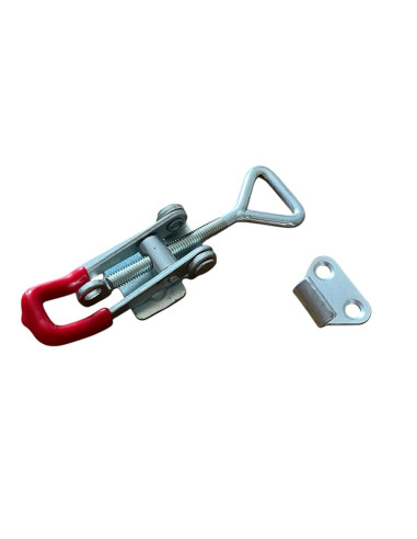GRENOUILLERE REGLABLE EMBOUT ROUGE + CROCHET