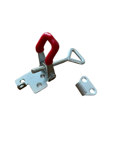 GRENOUILLERE REGLABLE EMBOUT ROUGE + CROCHET