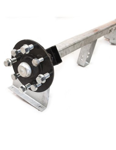ESSIEU POUR  LC150 - T50 - 4T115-4T130  600 KG (Trigano)