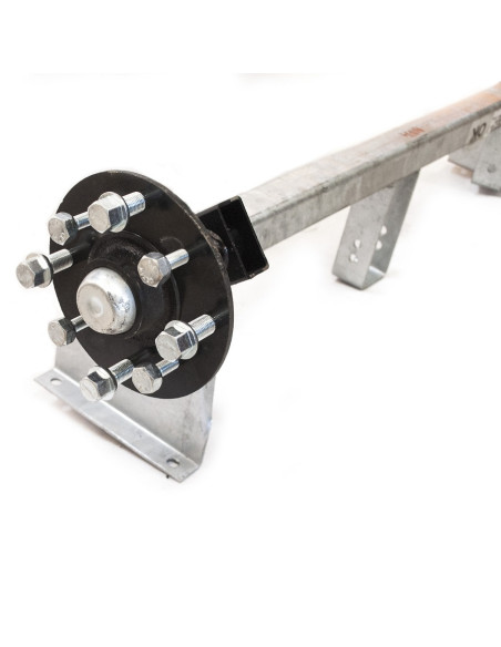 ESSIEU POUR  LC150 - T50 - 4T115-4T130  600 KG (Trigano)