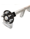 ESSIEU POUR  LC150 - T50 - 4T115-4T130  600 KG (Trigano)