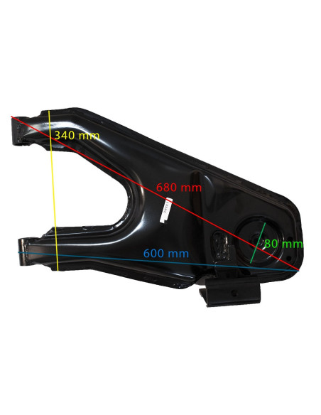 RAQUETTE DE SUSPENSIONS AVANT DROIT ou ARRIERE GAUCHE pour VAN WESTFALIA TYPE 120