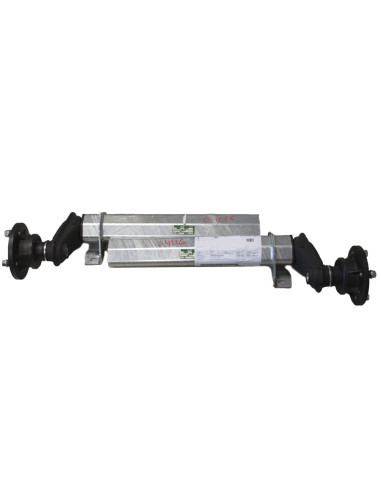 PAIRE de 1/2 ESSIEU NON FREINE PTC 1100 KG - 4T130 (alko)
