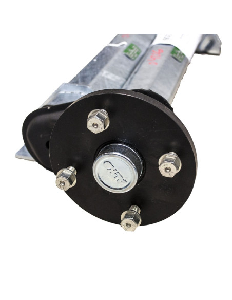 PAIRE de 1/2 ESSIEU NON FREINE PTC 1100 KG - 4T130 (alko)
