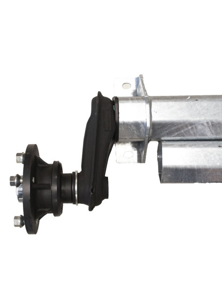 PAIRE de 1/2 ESSIEU NON FREINE PTC 1100 KG - 4T130 (alko)