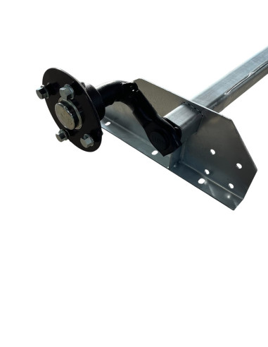 ESSIEU REMORQUE FRANC PLATEAU DOUBLE ESSIEUX 4T130