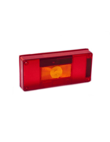 CABOCHON DE FEU RECTANGULAIRE ASPOCK MIDIPOINT 1 (Droit ou Gauche)