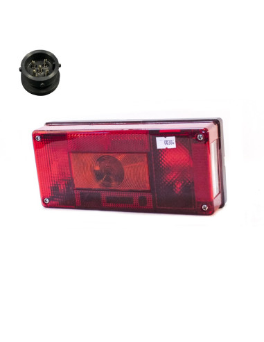 FEU RECTANGULAIRE DROIT ASPOCK MIDIPOINT 1 (Connectique ronde 5)