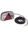 FEU LED DROIT DAFA TLR002 (Cable 800 cm) pour P-BATEAU SUNWAY
