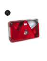 FEU RECTANGULAIRE DROIT ASPOCK MULTIPOINT 5- (Connectique Ronde 6/8)