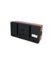 FEU RECTANGULAIREGAUCHE HELLA BBS (210 x 108 x 66)
