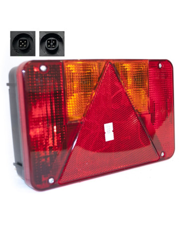 FEU GAUCHE RADEX 5800 - 5900 Anti-Brouillard (Connectique carrée 5) 