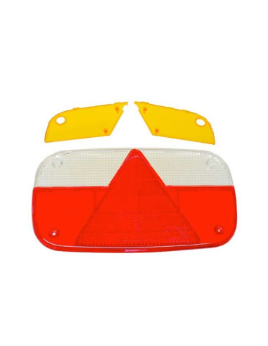 CABOCHON DROIT ou GAUCHE de FEU RECTANGULAIRE ASPOCK MULTIPOINT 3