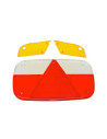 CABOCHON DROIT ou GAUCHE de FEU RECTANGULAIRE ASPOCK MULTIPOINT 3