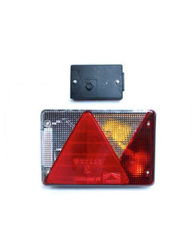 FEU RECTANGULAIRE DROIT ASPOCK MULTIPOINT 4 (Connectique ronde 4/5)